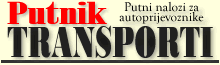Povratak na naslovnicu - PUTNIK Transporti - putni nalog vozila, nalozi za djelatnike i vozača